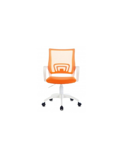 Кресло Бюрократ CH-W695NLT оранжевый TW-38-3 TW-96-1 сетка/ткань крестовина пластик пластик белый (1483035)