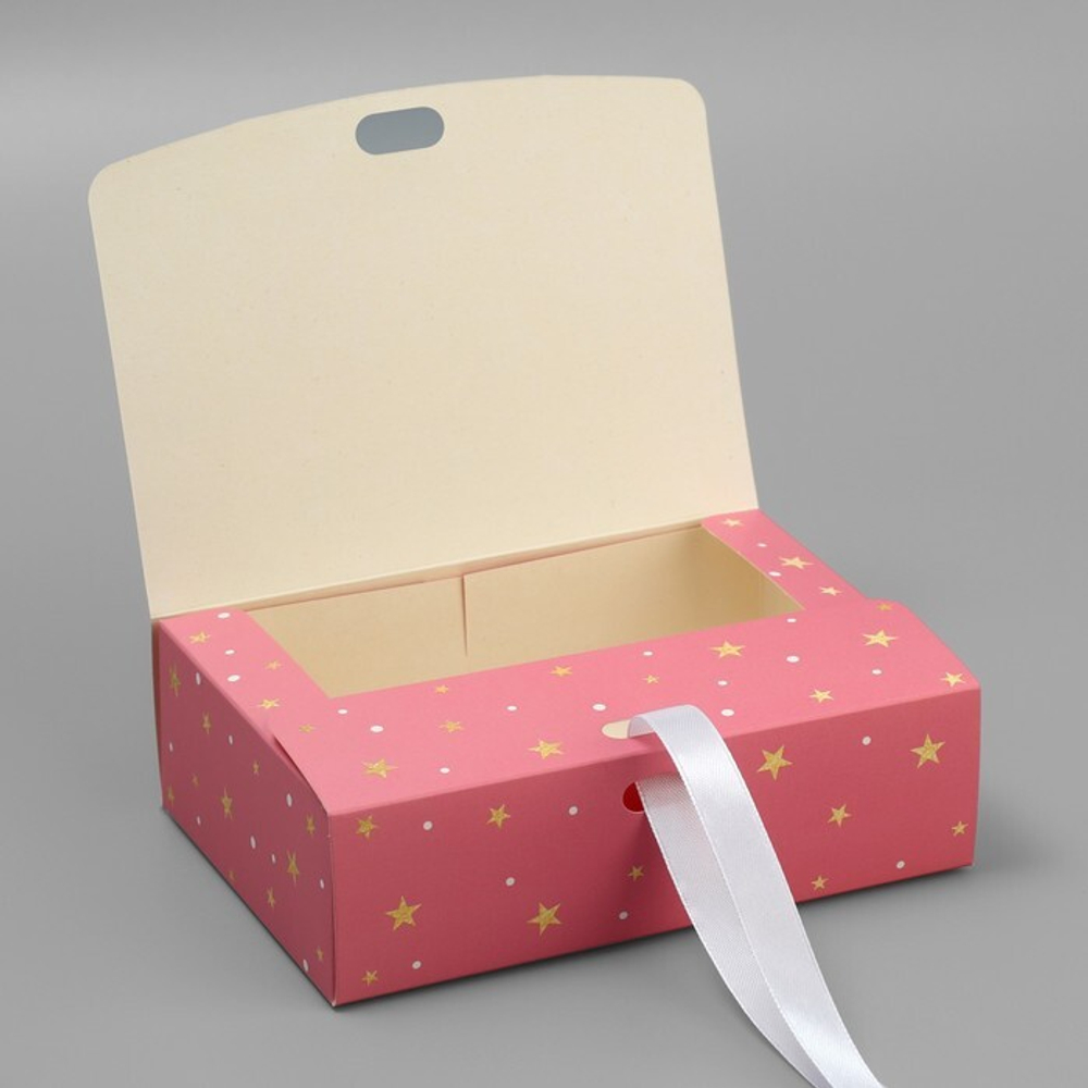 Складная коробка подарочная «Маленькой принцессе», 16.5 х 12.5 х 5 см