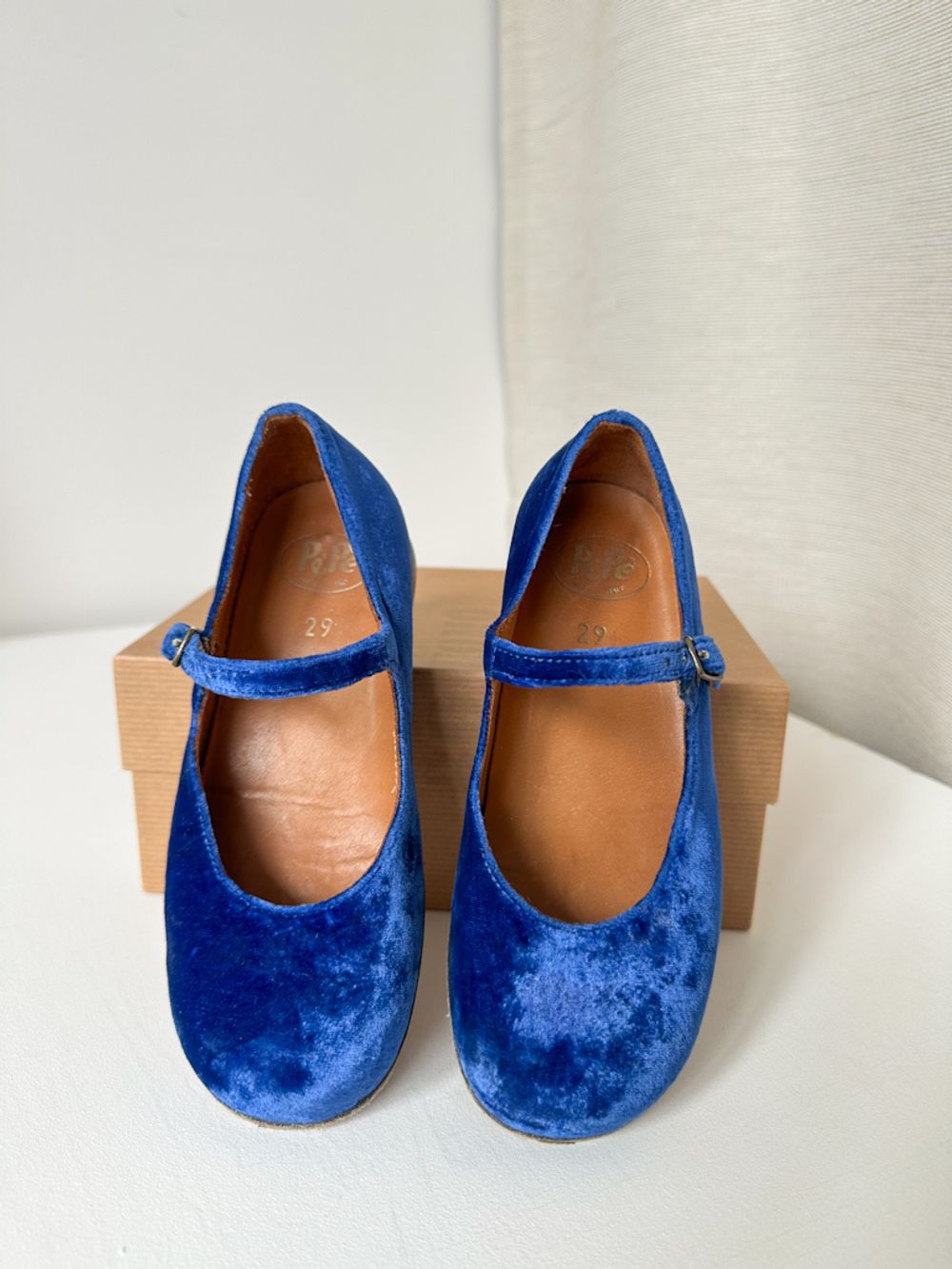 Бархатные туфли PePe, 29