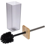 Ерш с высокой закрытой подставкой «Квадро» 38 см серый