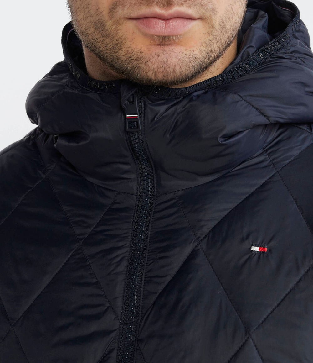 Куртка CL HOODED QUILTED Tommy Hilfiger - темно-синий(MW0MW34953)