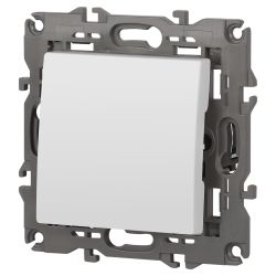 Переключатель ЭРА Elegance 14-1103-01 10АХ-250В IP20 белый | Эра Elegance