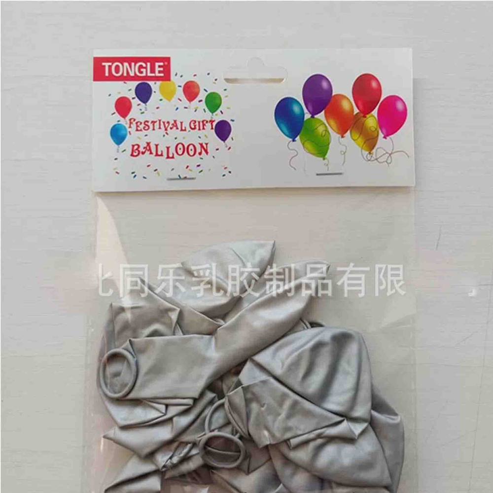 Набор воздушных шаров Серебро