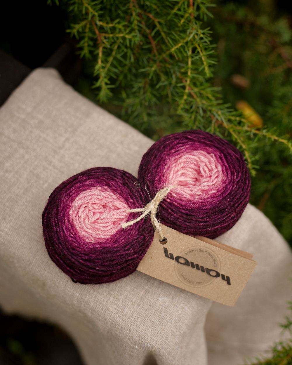 Мини градиент 50 г "Баклажан"