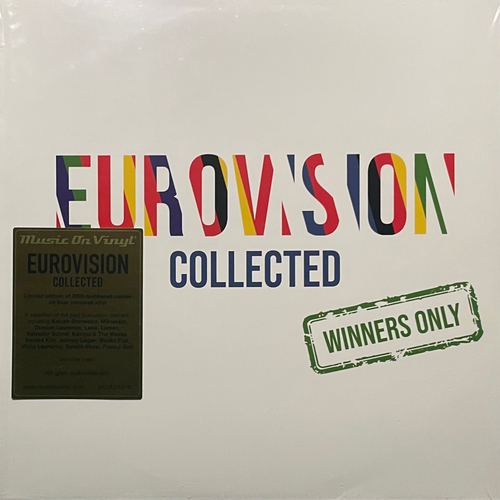 Сборник Eurovision Collected: Winners Only 2LP (Голландия 2023г.) Blue
