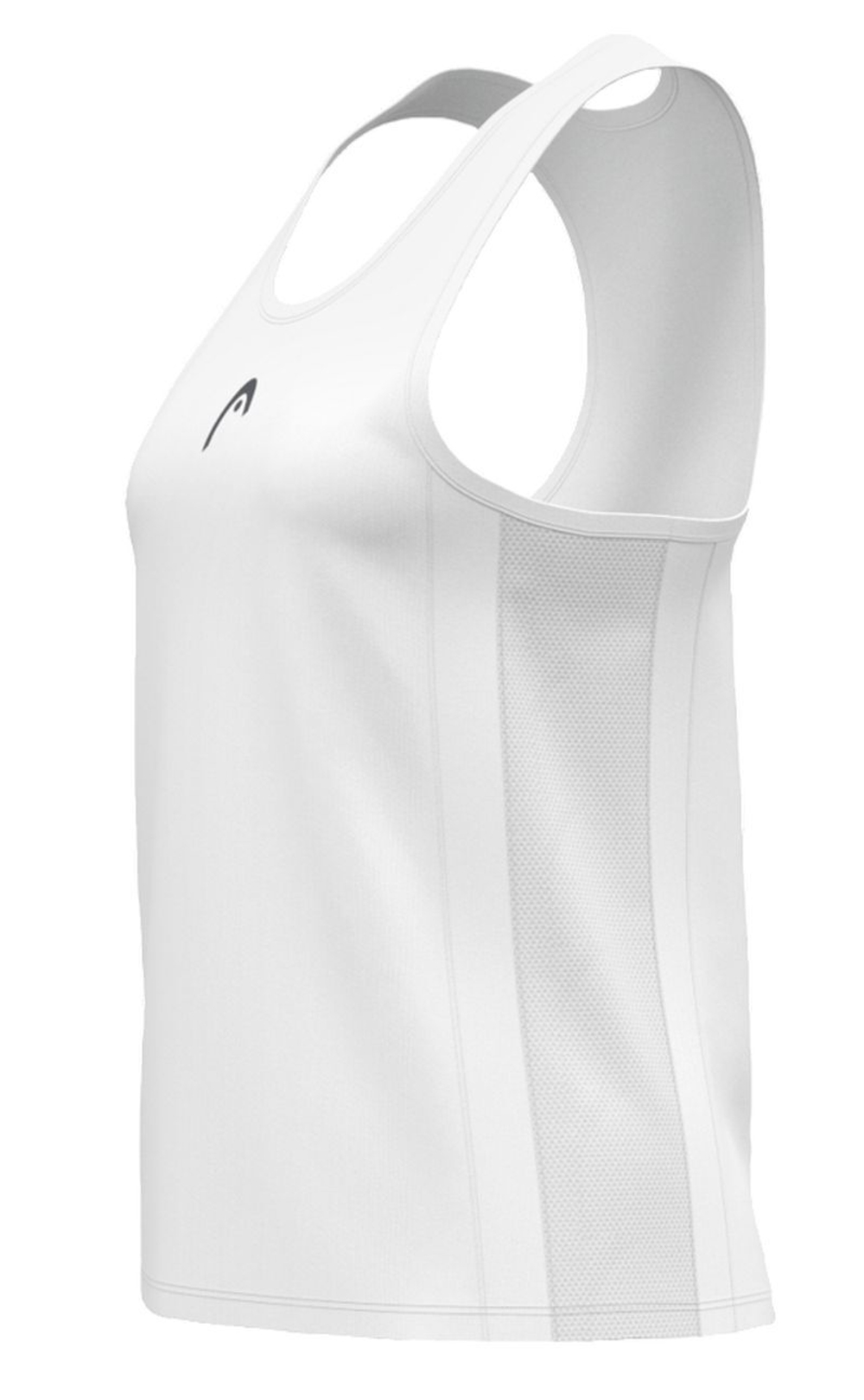 Женский топ теннисный Head Club 25 Tech Tank - белый