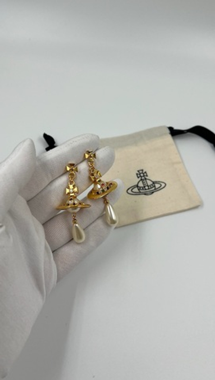 Серьги с подвесками Vivienne Westwood