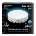 Лампа светодиодная Gauss 108008206