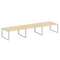 Метал Систем Переговорный стол (3 столешницы) на О-оразном м/к БО.ПРГ-3.4