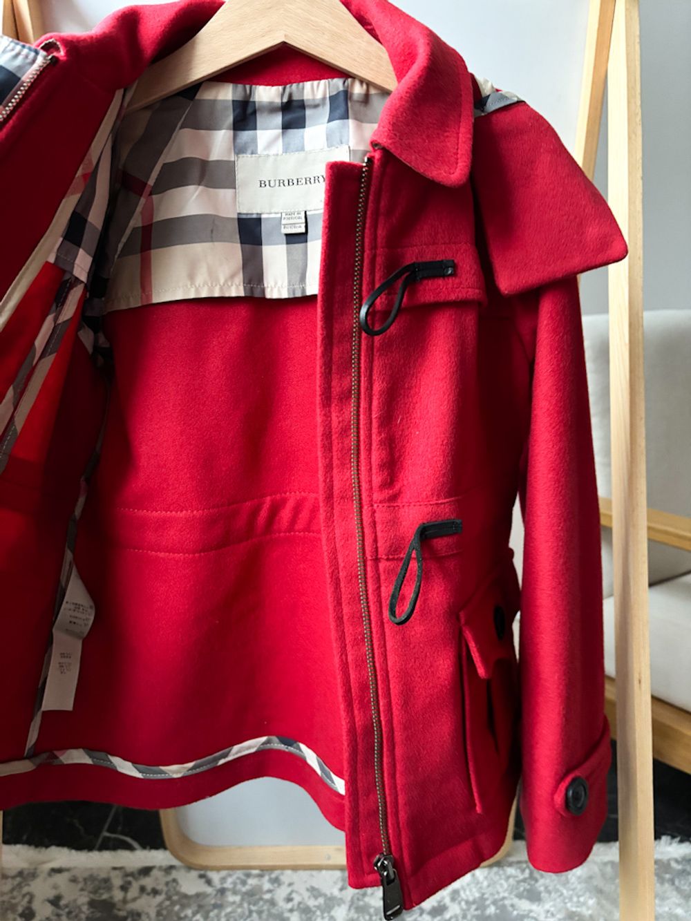 Шерстяное пальто Burberry, 128