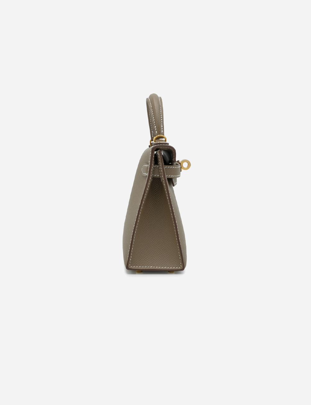 Сумка Hermes Epsom Mini Kelly 20 Gold Hardware "Etoupe"