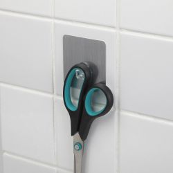 Крючки СИЛА SH68-S2S-24 на силиконовом креплении 6,8х6,8 см серебро 2 шт. до 1,5 кг