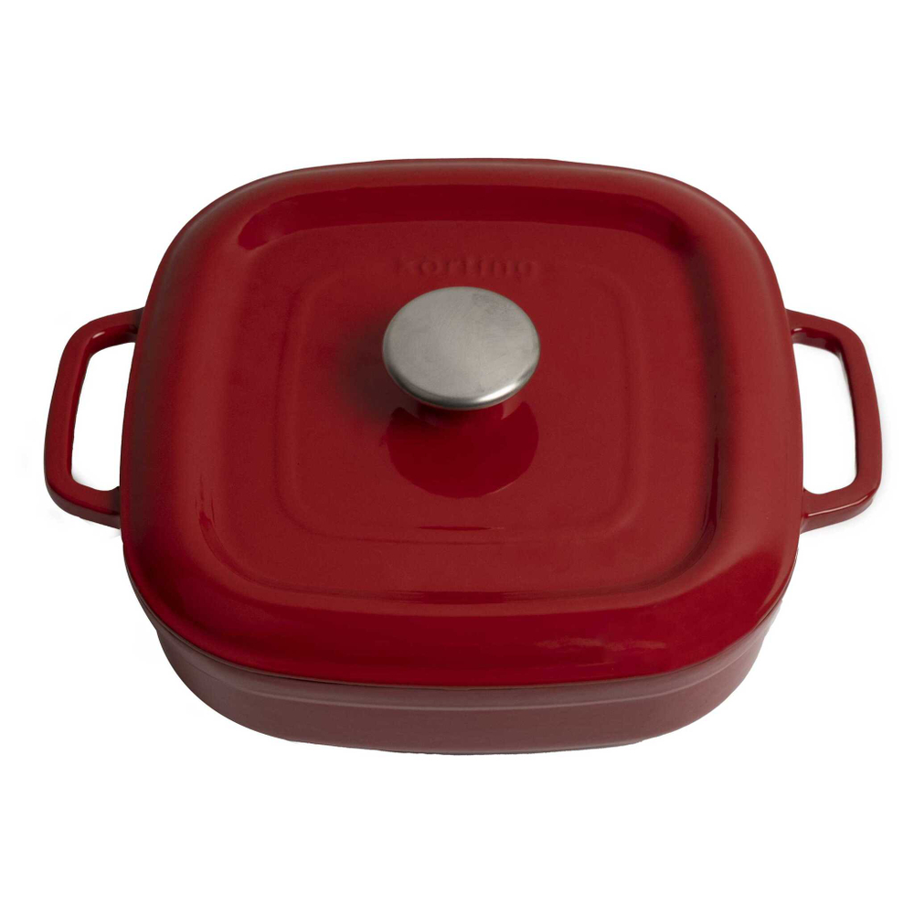 Чугунная кастрюля с крышкой Korting K 1226 фото 3