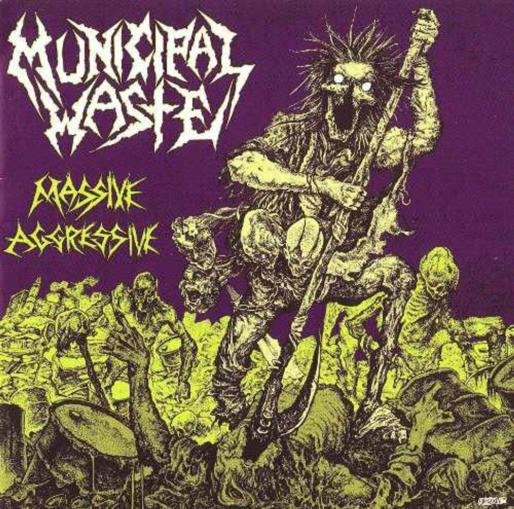 MUNICIPAL WASTE - Massive Aggressive CD DIGIPAK, музыкальный компакт диск