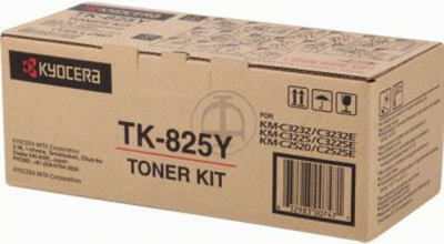 Картридж тонерный Подлинный Желтый KYOCERA TK-825Y 1 шт 1T02FZAEU0