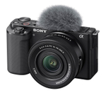 Беззеркальный фотоаппарат Sony ZV-E10 Kit 16-50mm II, черный (уцененный)