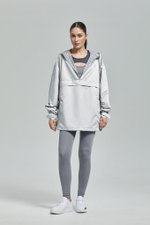 Анорак светло-серый