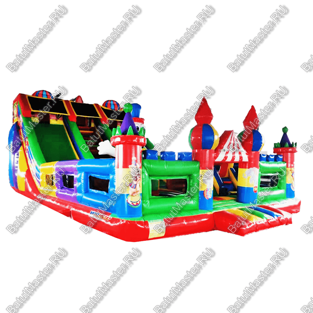 Коммерческий надувной батут "Цирковая арена"