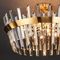 Потолочная люстра Eurosvet Steccato 10111/8 золотая бронза/прозрачный хрусталь Strotskis Smart