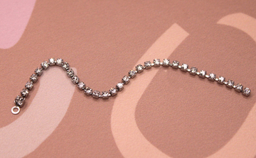 Подвеска стразы гибкая 10 см