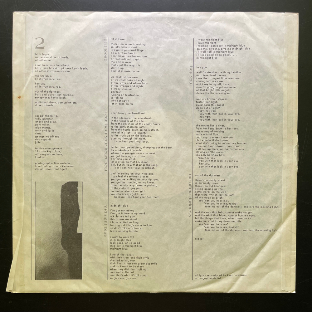 Chris Rea - Water Sign (Германия 1983г.)