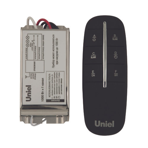 UCH-P002-G1-1000W-30M Пульт управления светом, один канал. Блистерная упаковка