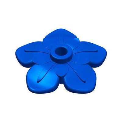 Цветок 12x12x4 см для GigaBloks 5''