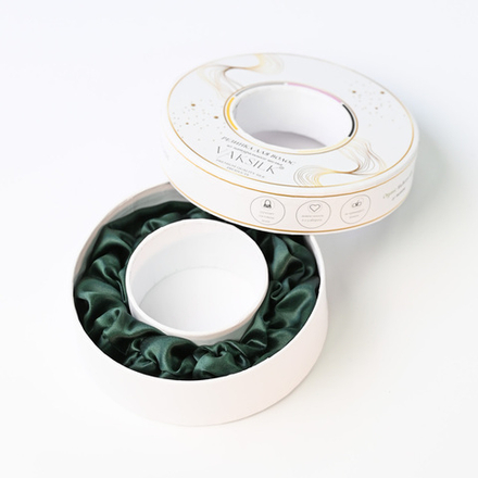 Резинка для волос "FLOWER" тёмно-зеленый