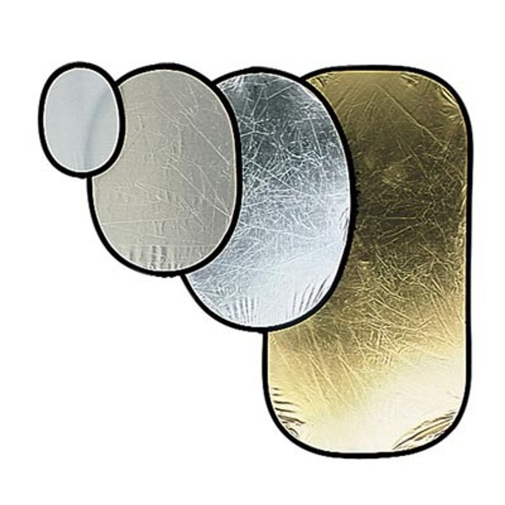 Avenger I6234 отражатель на гибких держателях серебро-золото SILVER/GOLD 120X185 см