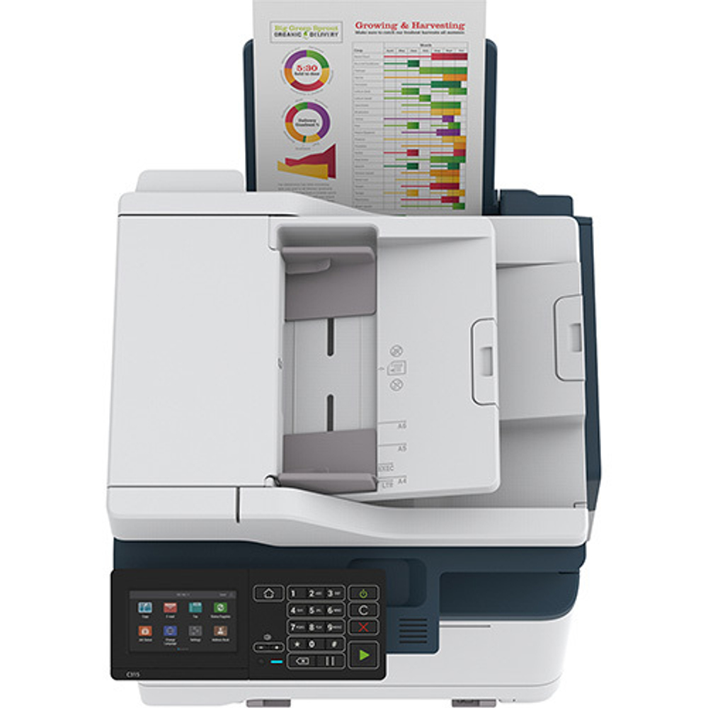 МФУ Xerox С315, A4, 33 стр./мин, A4, Wi-Fi, цветной