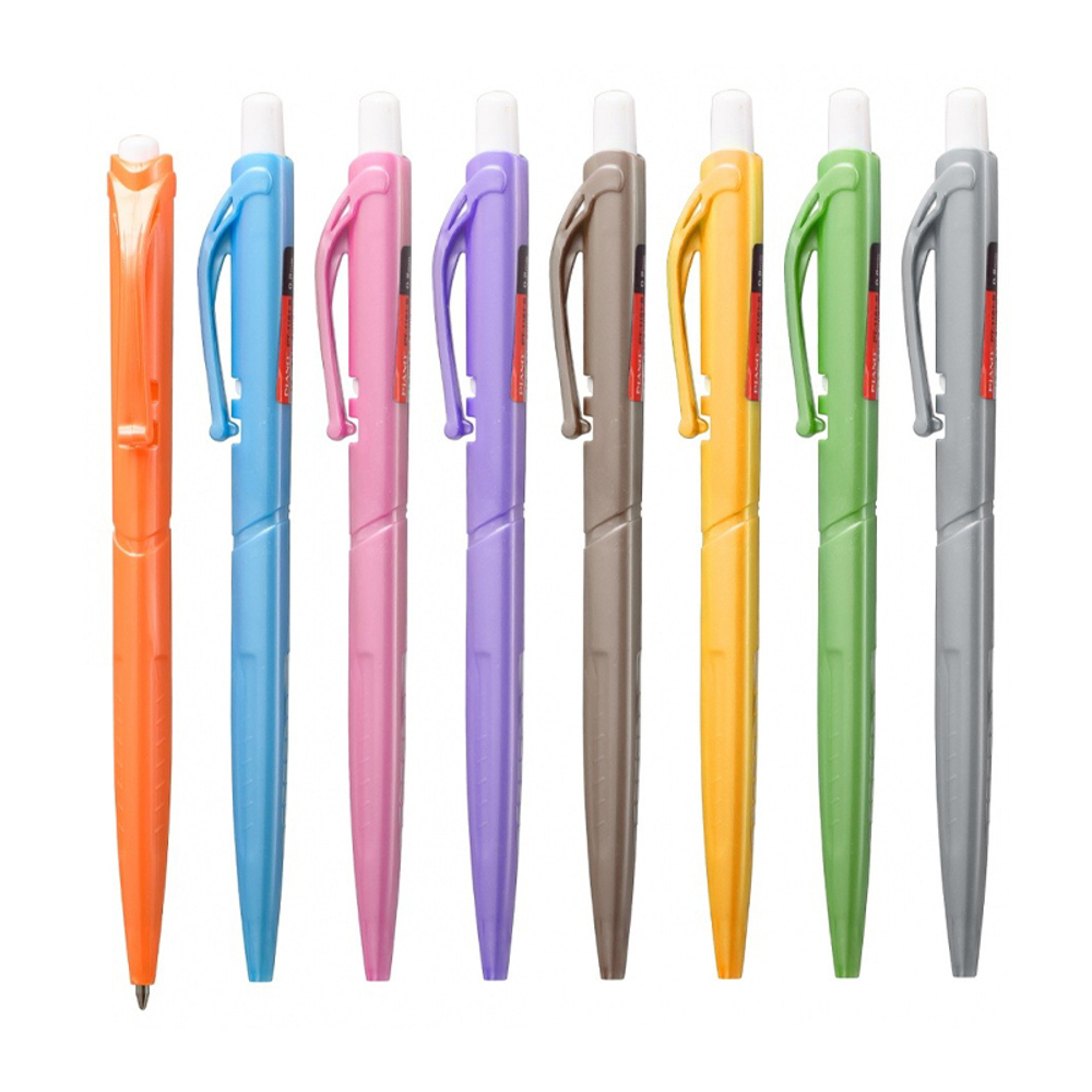 Ручка шариковая, масляная, автоматическая, Piano, синие чернила, серия "Swiss", с боковым отжимом, 50 шт