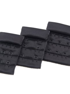 Набор крючки/петли, черный 170