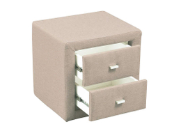 06.34-01 тумба прикроватная жаккард крем