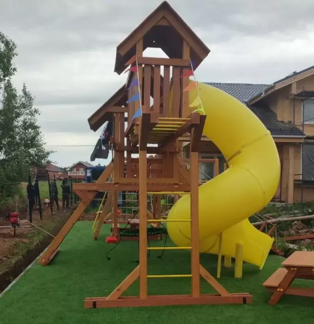 Деревянный игровой комплекс Савушка Lux - 15