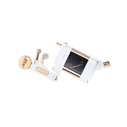 Тату машинка Элемент белый муар