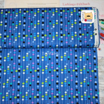 Ткань для пэчворка 20799 (бусы на синем) 45х55см