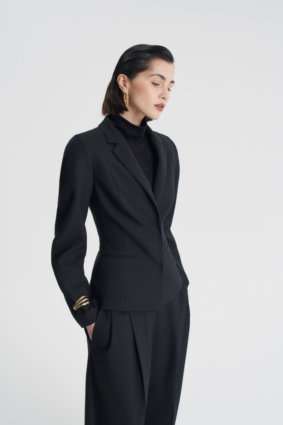 Жакет приталенный