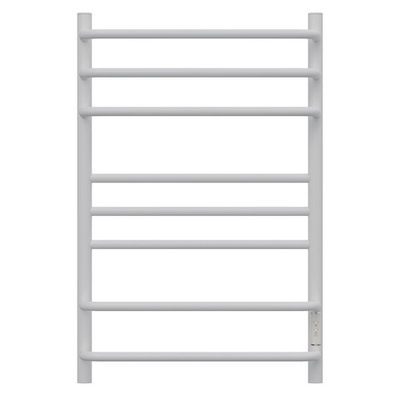Полотенцесушитель электрический Point Сатурн PN90858W П8 500x800 диммер справа, белый