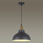 3366/1 PENDANT ODL17 497 темн.серый/бронзовый Подвес E27 60W 220V MIRT