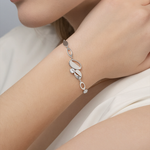 Браслет из белого золота c натуральным топазом white Артикул: 05-0747-00-201-1120