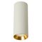 Светильник потолочный Feron ML101 Barrel MR11 GU10 35W 230V, белый + золото 51378