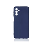 Силиконовый чехол с микрофиброй для Samsung Galaxy A04s/A13 blue DF