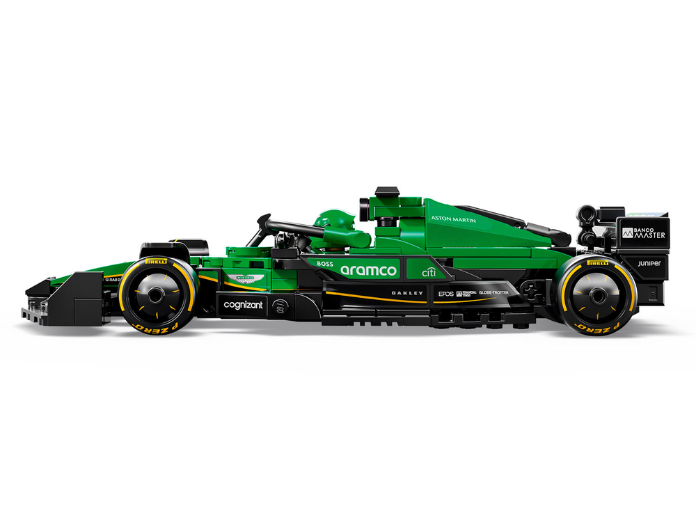 LEGO Speed Champions 77245 «Aston Martin Aramco F1 AMR24» — стиль и скорость