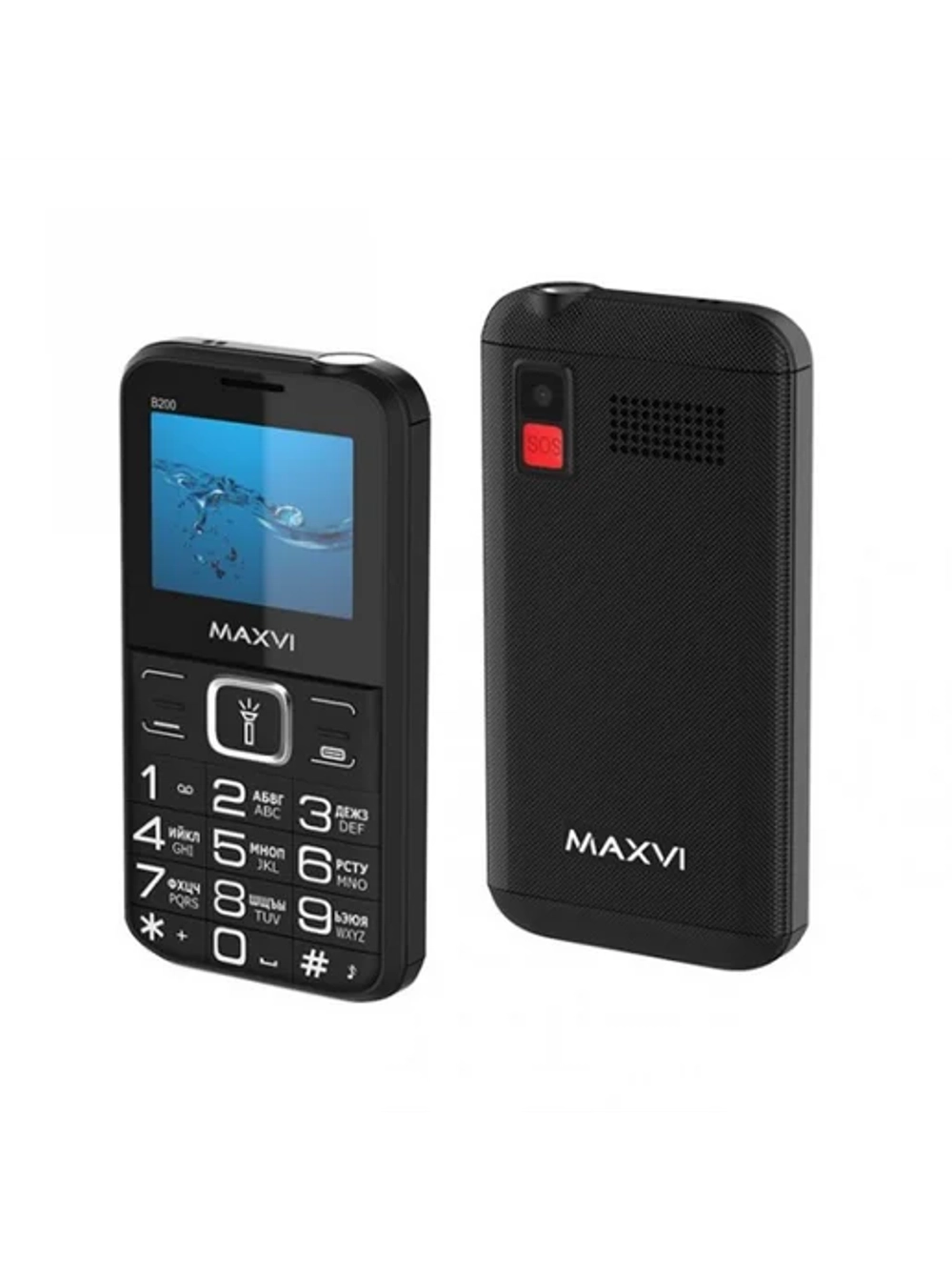 MAXVI B200 black dual-sim
