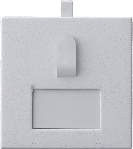 Вкладыш 04/горизонтальный/для кольца/язычок/окошко для бирки/петелька