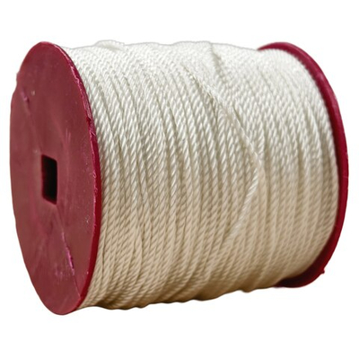 Нить капрон 90м 0.8мм, белая