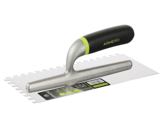 Гладилка Armero A231/288, 280х130 мм, зуб 8х8 мм