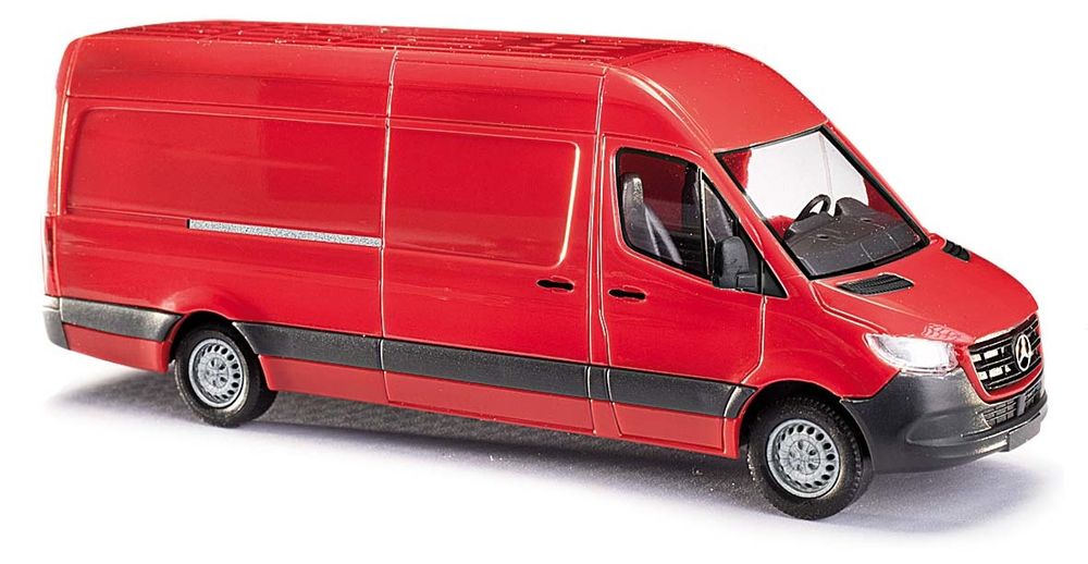 Микроавтобус Mercedes-Benz Sprinter, красный (H0)