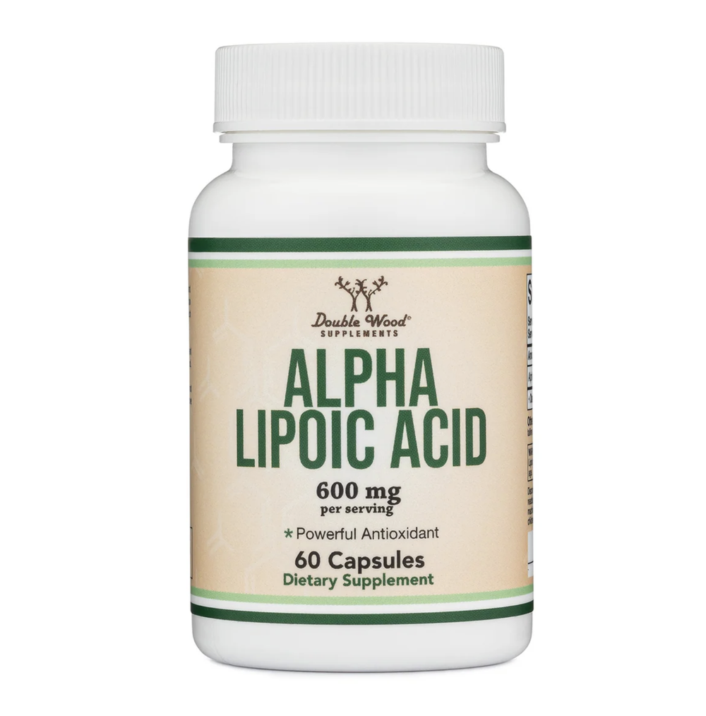 Double Wood Supplements - Alpha Lipoic Acid - 60 x 300 mg capsules