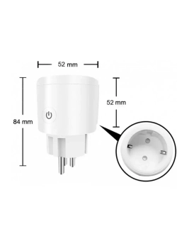 Умная розетка ZigBee 16А с Алисой
